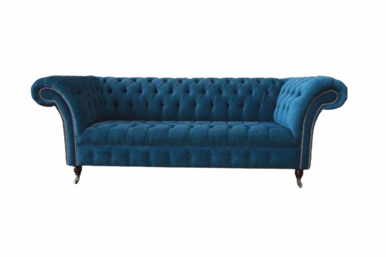 Three-seater couch upholstery Chesterfield sofa design sofas couches textile