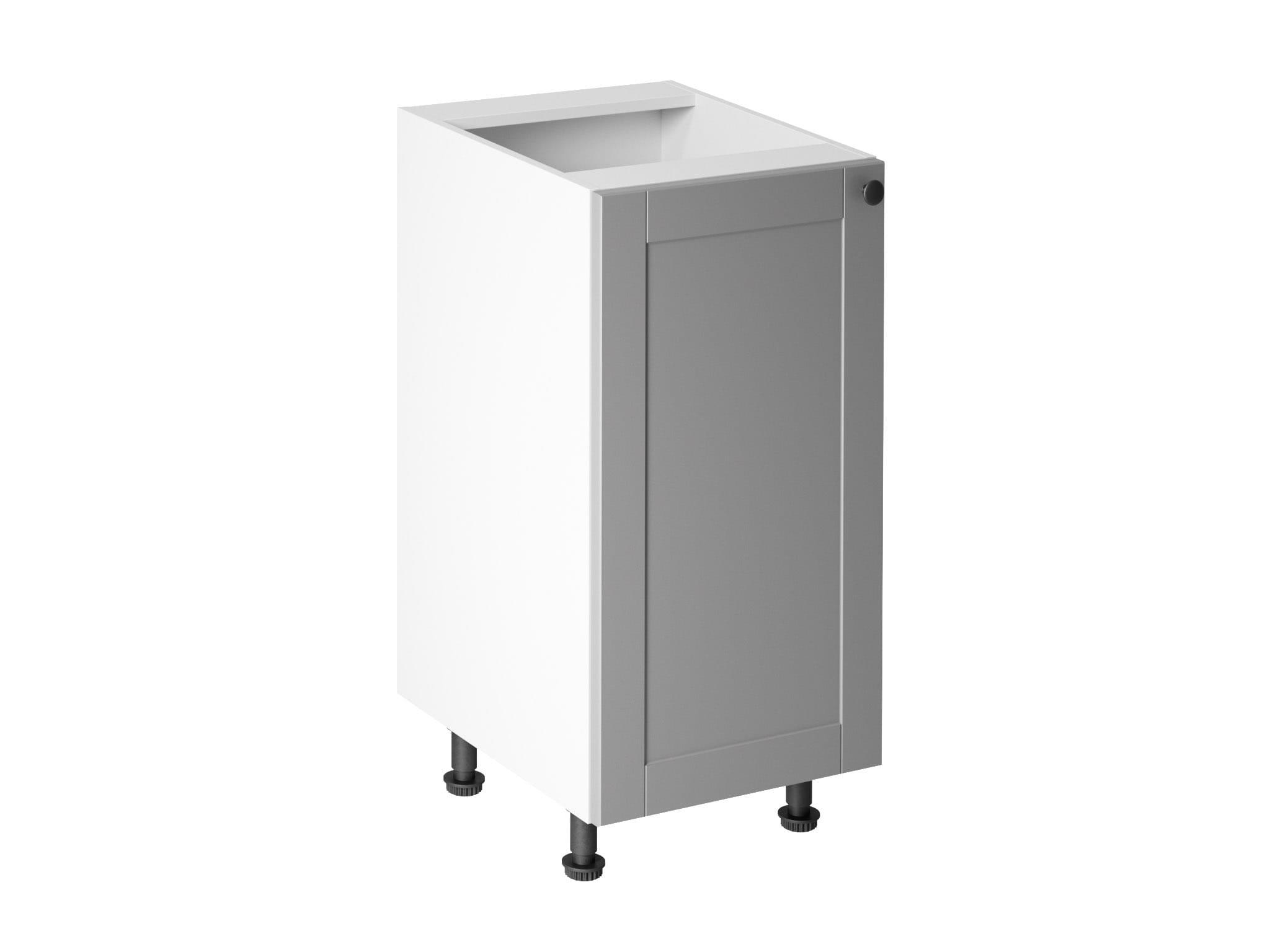 MODERN BASE CABINET FOR THE KITCHEN IN THE KITCHEN SET IN WHITE COLOUR D40