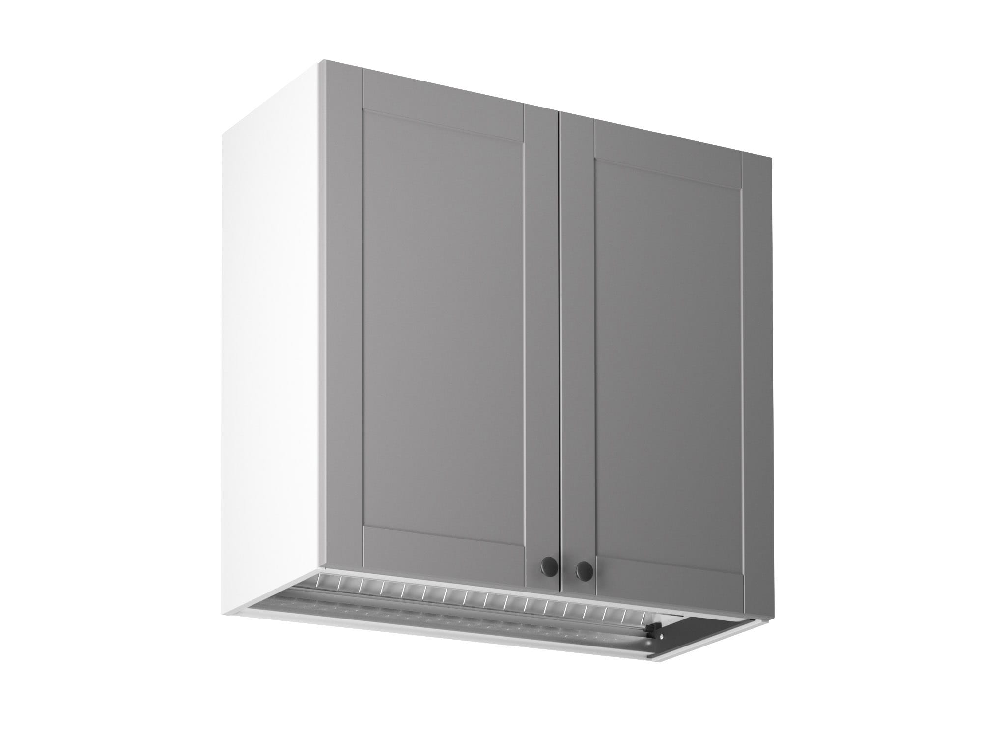 WHITE MODERN STYLE WALL CABINET FOR MODERN KITCHENS G80