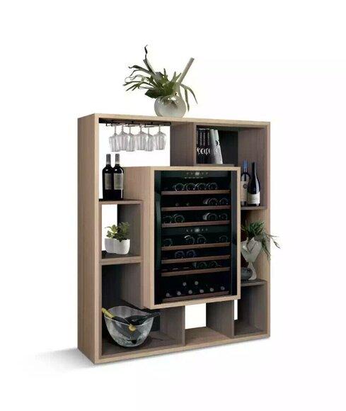 Bar cabinet wine cabinet bar cabinet house bar wood living room new