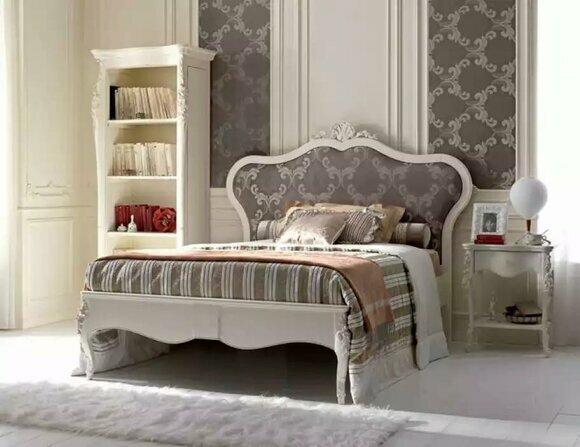 bed 3 pieces Bedroom Design Modern Luxury Bedside Bookcase