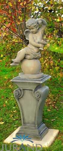Stone figure weatherproof cast stone grave decoration grave angel garden figure figure 8508