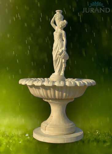 Fountain Fountain Fontaine Fountain Water Feature Roman Garden Decoration New 1071