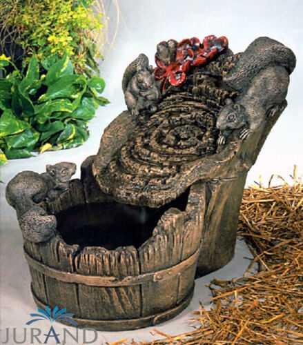 Fountain fountain decorative fountain garden 1012 decorative fountain 45cm cast stone