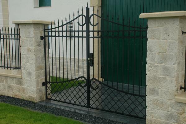 Garden Gates Garages Driveway Gate Electric Gates Swing Gate Wrought Iron #021