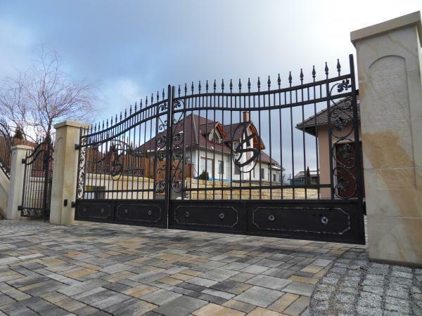 Garden Gates Garages Driveway Gate Electric Gates Swing Gate Wrought Iron #008