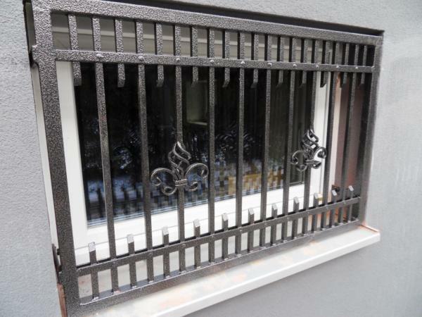 Window protection grille burglary protection wrought iron custom-made protection New 184