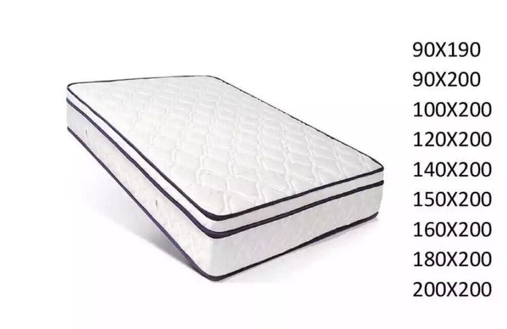 Mattresses Exclusive Mattress Luxury Furniture Orthopaedic 25cm 200x200