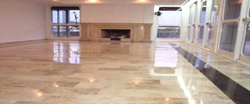 Marble floor tiles covering Crema Marfil polished tile covering design marble 15m²