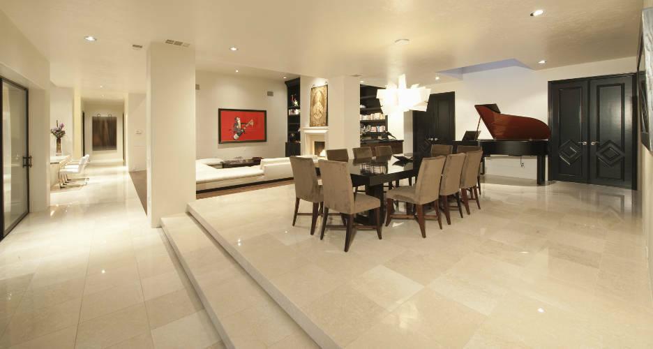 Marble floor tiles covering Crema Marfil polished tile covering design marble 25m²