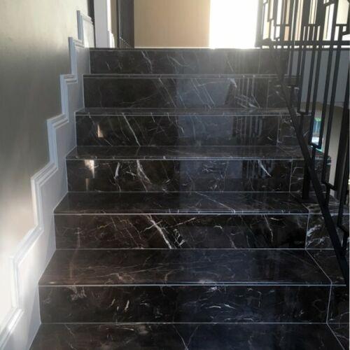 Marble floor 35m² set floor natural stone luxury tiles stone marble dark emperador