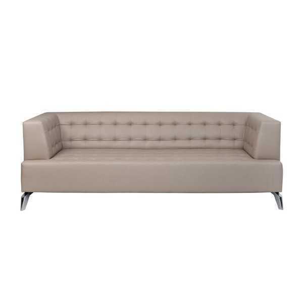 Office furniture sofa couch 2 seater study upholstered sofa faux leather furniture