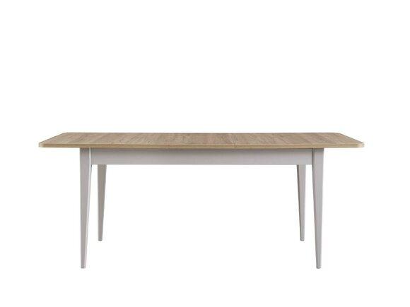 Dining table Extendable table Dining room table Wood Grey Dining room table