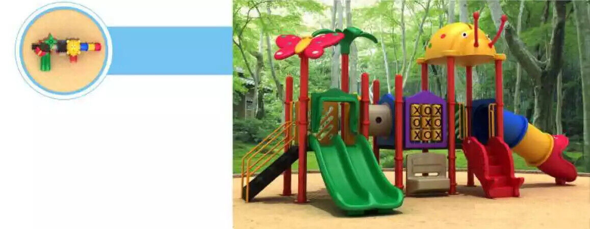 Children\'s playground Play tower with slide Climbing tower Playhouse Playground