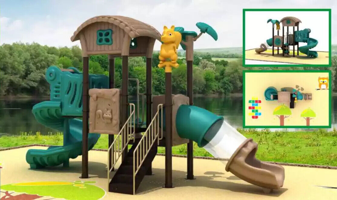 Garden play tower Plastic tower Playground Entertainment for children