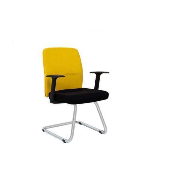 Modern luxury upholstered chairs yellow designer furniture textile armchair new