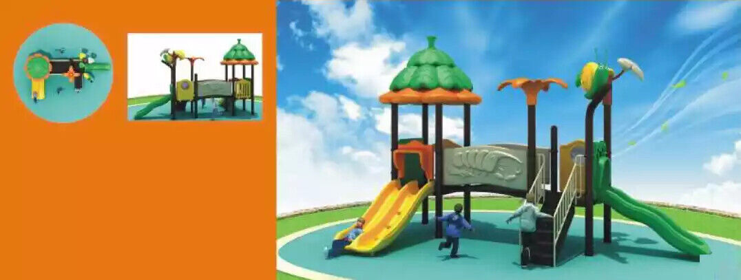 Plastic playground Jungle playground tower Outdoor play tower