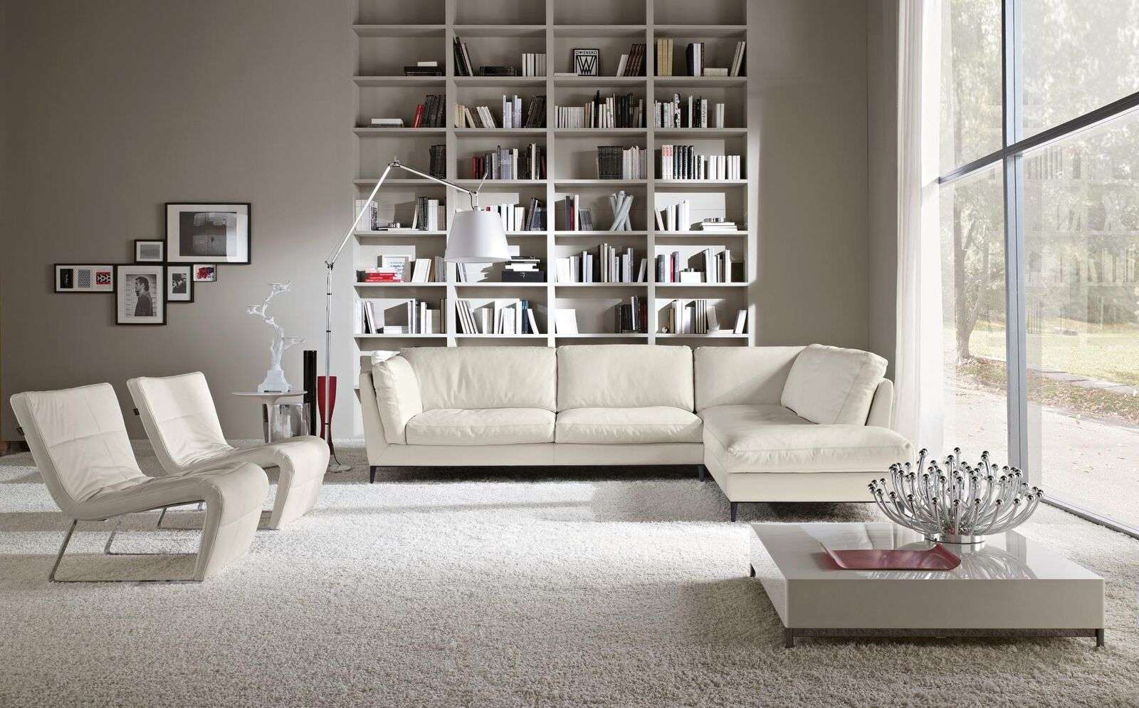 Prianera couch corner sofa living room design leather modern L-shaped furniture luxury sofas