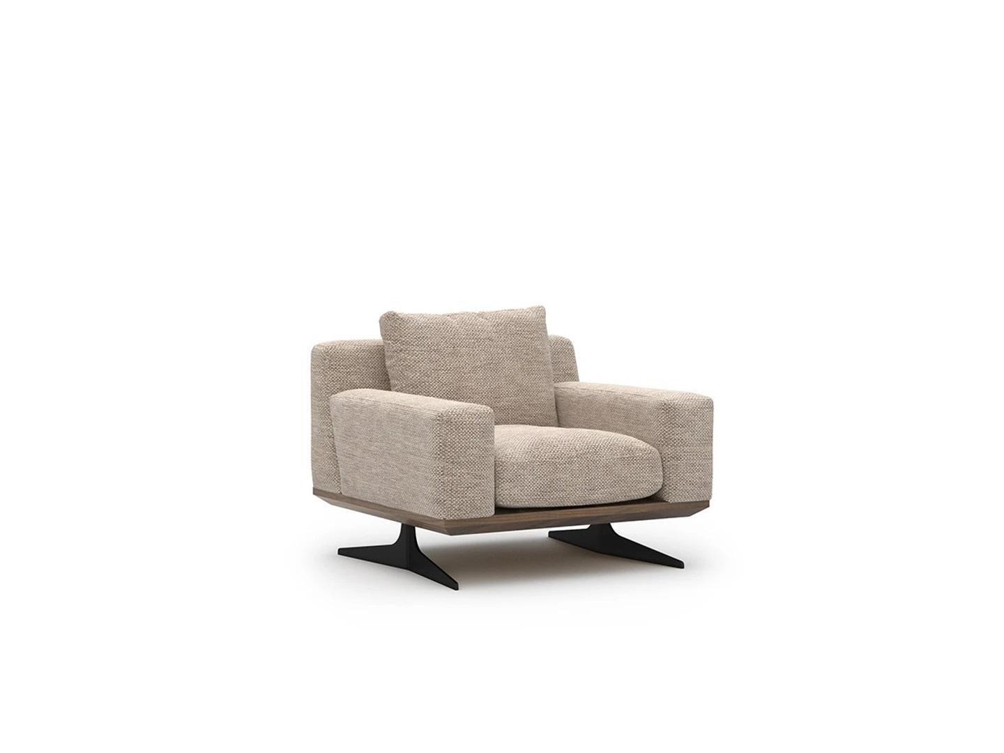 Living room modern upholstered seat design luxury armchair luxury upholstered furniture