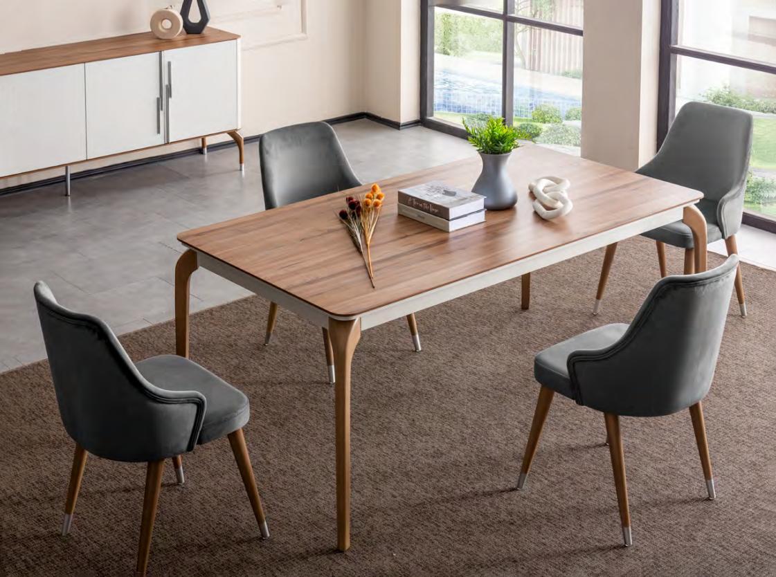 Luxury dining table Dining room table Dining corner table Dining room table Modern wood Brown