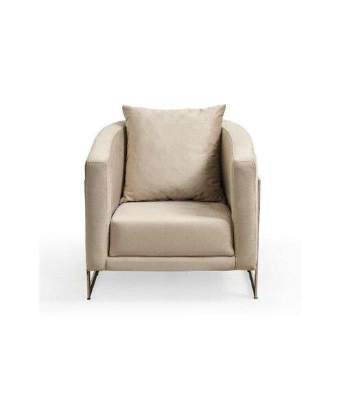 Armchair 1 seater textile lounge upholstery luxury seat relax new living room