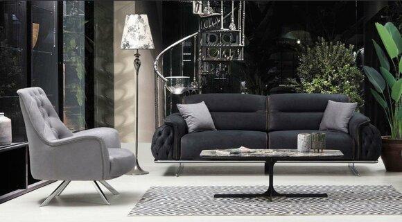 Sofa set 3+1 seater upholstered set luxury 2-piece living room furniture sofa