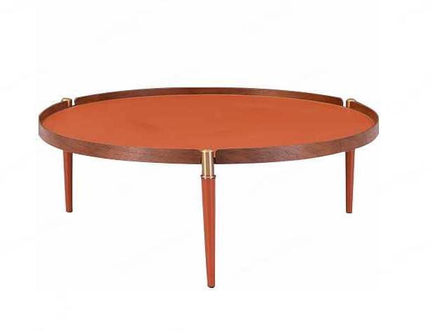 Coffee table living room furniture luxury modern design table orange coffee tables