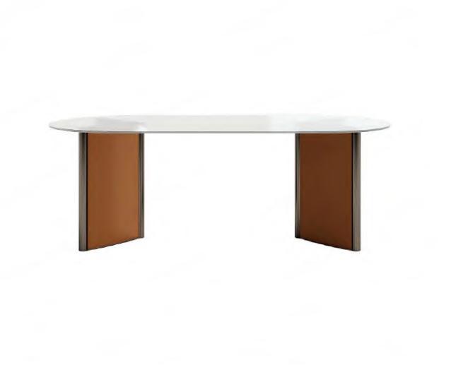 Luxury modern dining table dining room style modern furniture oval tables wood