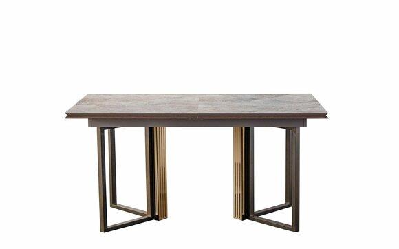 Dining room table dining table dining corner dining room wood wooden table gray