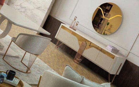 Stylish sideboard modern kitchen chest of drawers dining room stainless steel sideboard