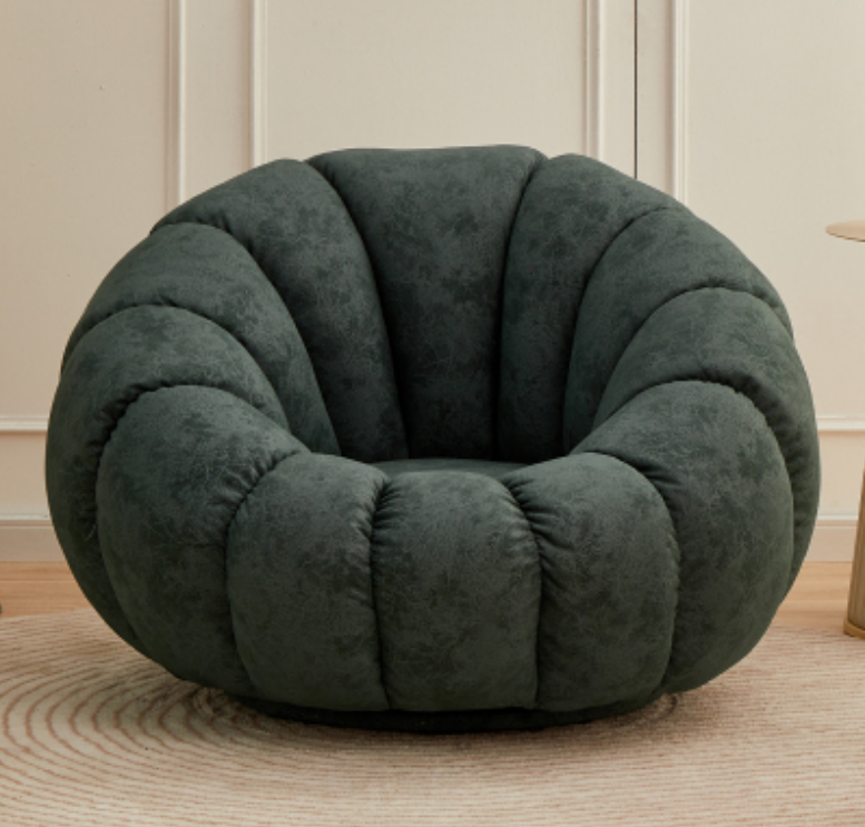 Armchair 1 Seat Textile Living Room Luxury Armchair Design Grey Modern New