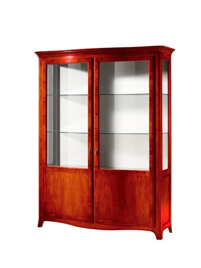 Showcase Design Living Room Cabinet Brown Classic Display Cabinets Wood Cabinets New