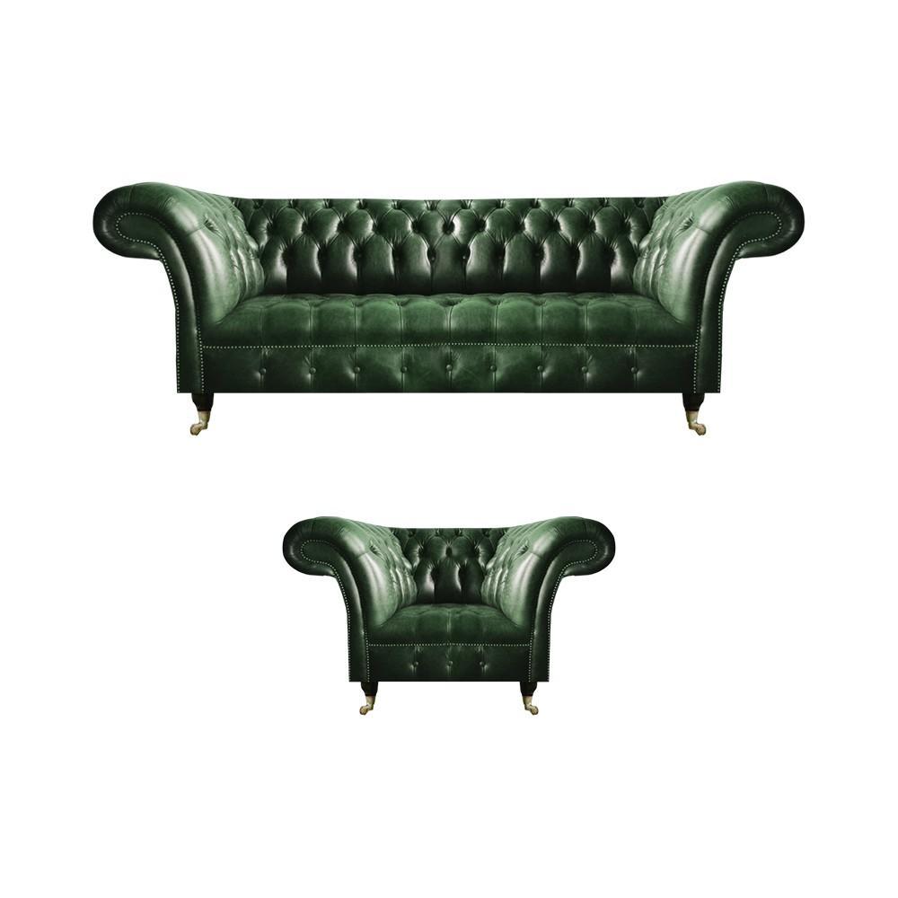 Luxury design furnishing armchair sofa set sofa three-seater couch Chesterfield