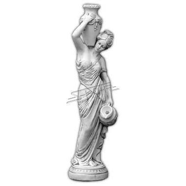 Garden fountain figure waterfall sculpture decoration decorative garden sculptures