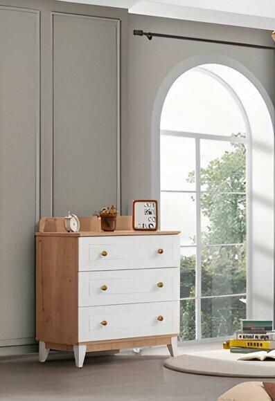 Chest of drawers designer luxury chest of drawers furniture wood high white modern sideboard