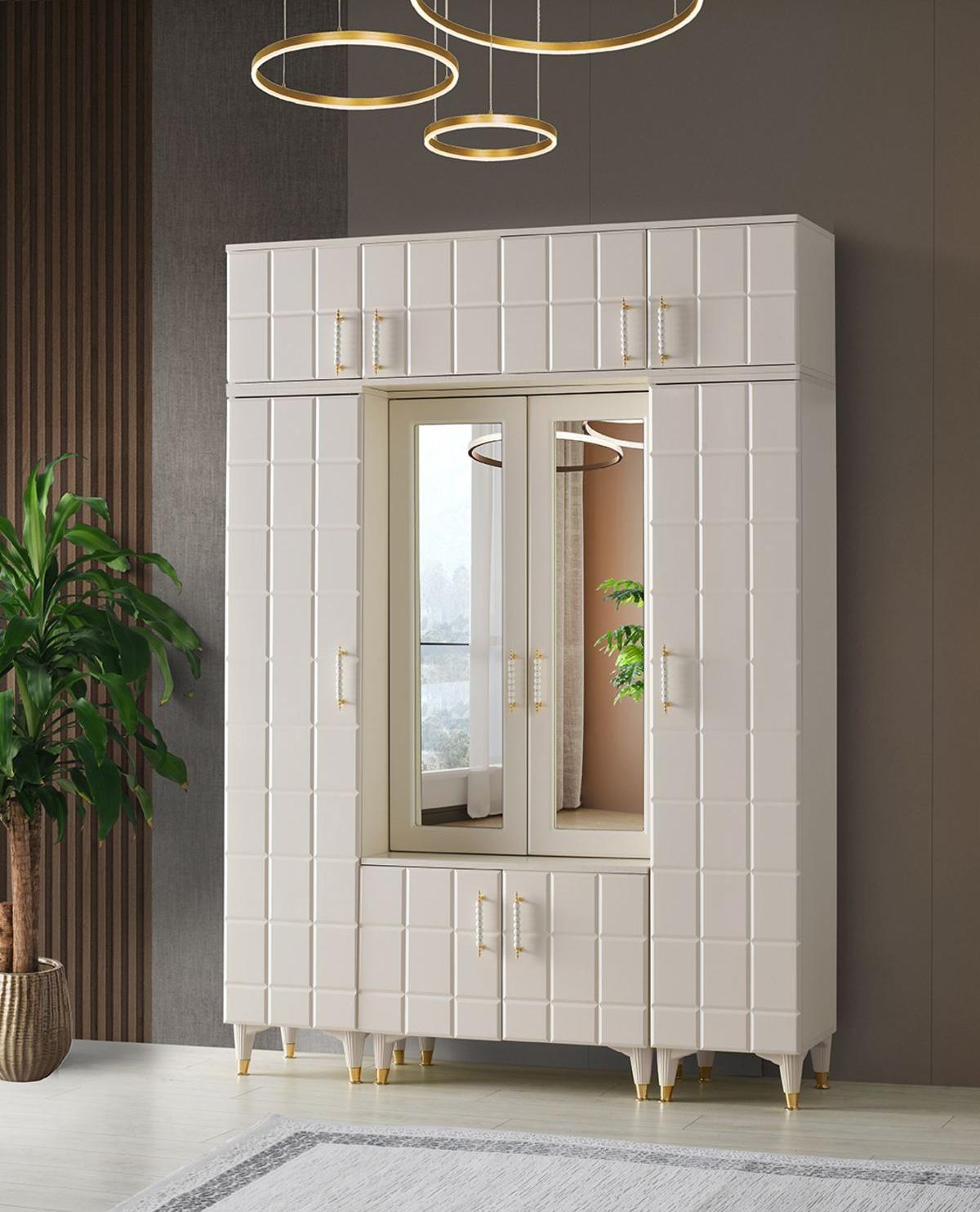 White wooden wardrobe designer glass wardrobe bedroom cabinets