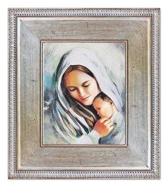 Mother and Child Handicraft Oil Paintings Canvas Oil Painting Picture G17497