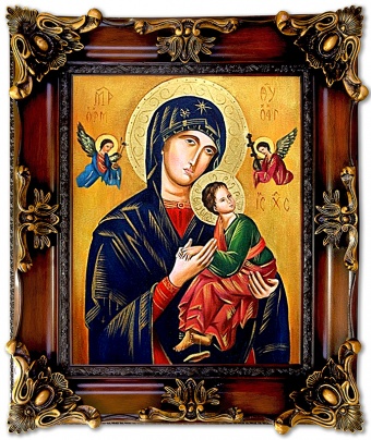 Mary with the Child Handicraft Oil paintings Paintings Canvas Oil painting G06285