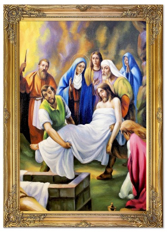 The Burial of Christ Handwork Oil Paintings Canvas Oil Painting G01630