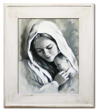 Mother and Child Handicraft Oil Paintings Canvas Oil Painting Picture G95028