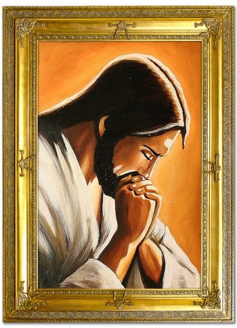 Praying Christian Handicraft Oil Paintings Paintings Canvas Oil Painting G119157