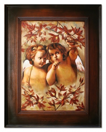 Angels in Autumn Handwork Oil Paintings Painting Canvas Oil Painting Picture G15001