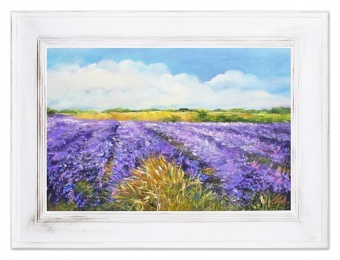 Lavender field handmade oil paintings canvas oil painting picture G15041