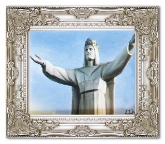 Christ the Redeemer Handcrafted Oil Paintings Artwork Canvas Oil Painting G06184