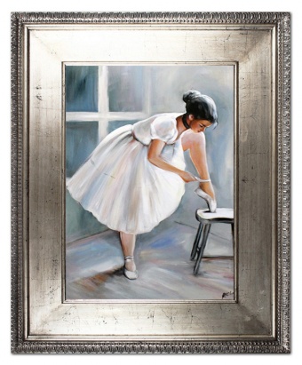 Dancing ballerina handmade oil paintings canvas oil painting G107651