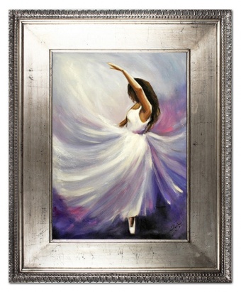 Dancing Ballerina Handcrafted Oil Paintings Canvas Oil Painting G107724