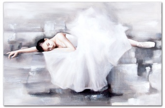 Invisible Ballerina Handcrafted Oil Paintings Canvas Oil Painting G119508