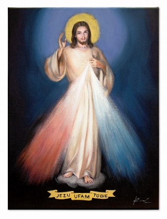 Jesus, I trust in you Handmade oil paintings Canvas G119805