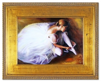 Ballerina Handcrafted Oil Paintings Canvas Oil Painting Picture Images G16820