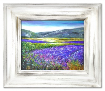 Lavender field handmade oil paintings canvas oil painting picture G16203